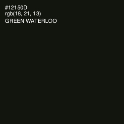 #12150D - Green Waterloo Color Image